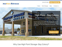 Tablet Screenshot of leaguecityselfstorage.com